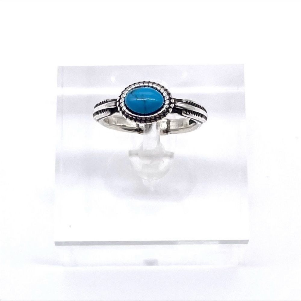 Adjustable Turquoise Ring